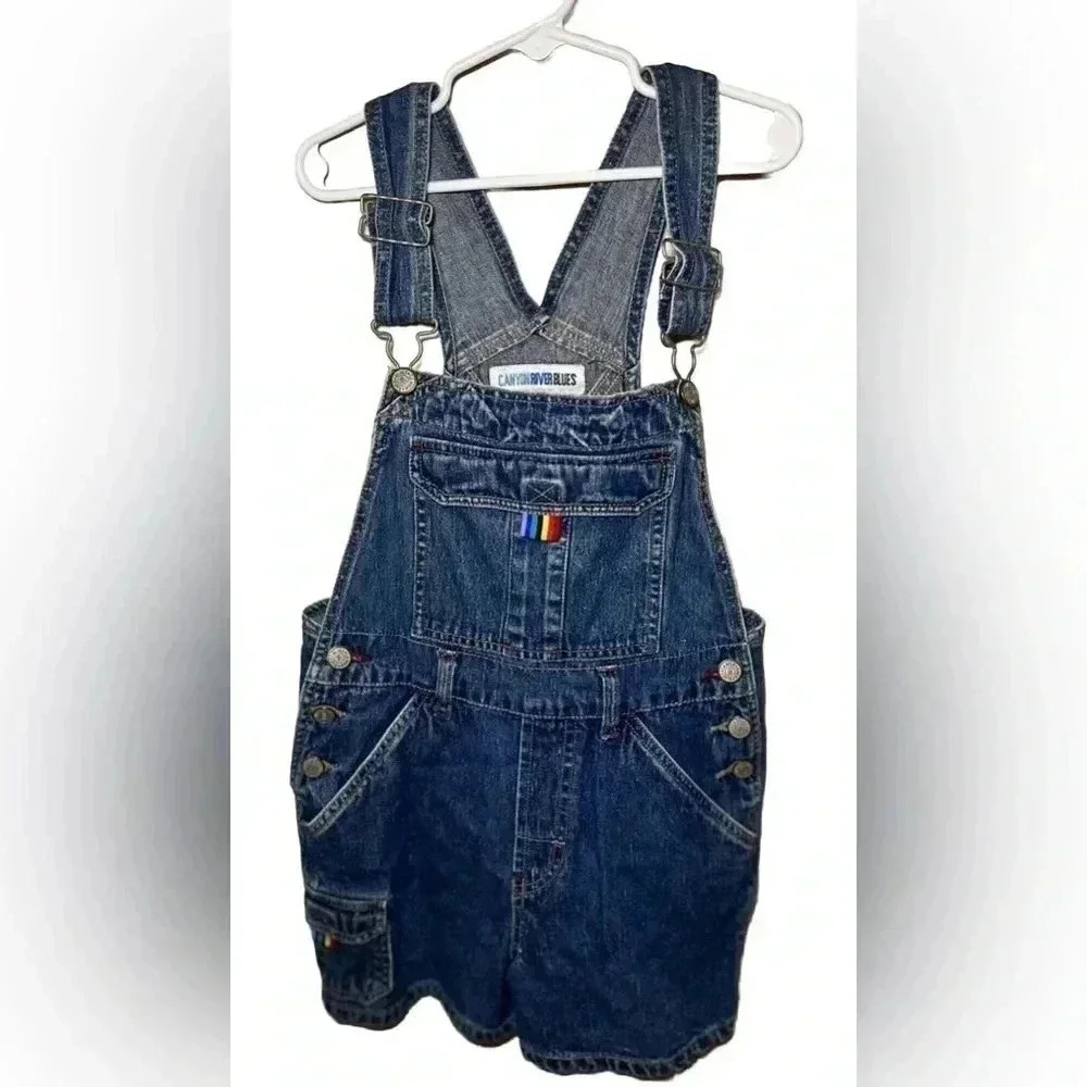 CANYON RIVER BLUE Youth Medium Blue Overalls